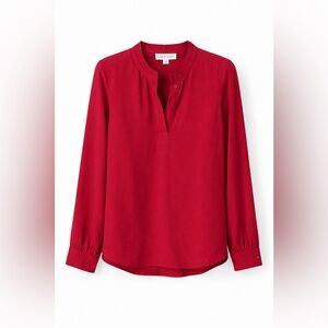 Calvin Klein Vibrant Red Women's Blouse